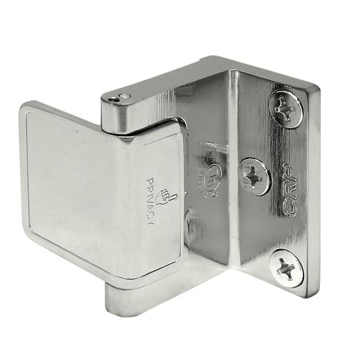 Privacy Door Latch, Polished Chrome